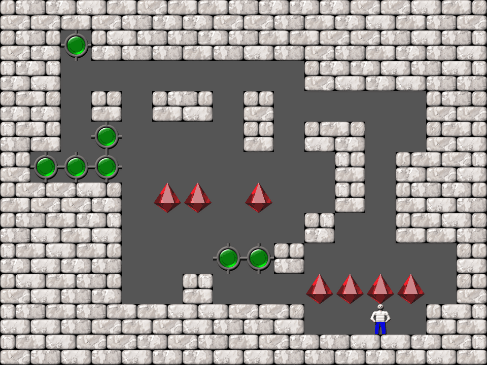Сокобан More Bugs collections уровень 68